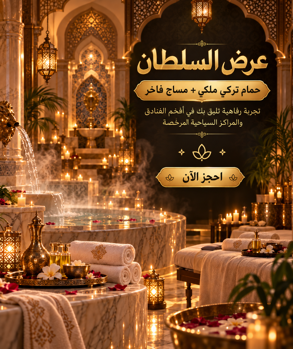 Sultan Offer – Royal Spa Ritual